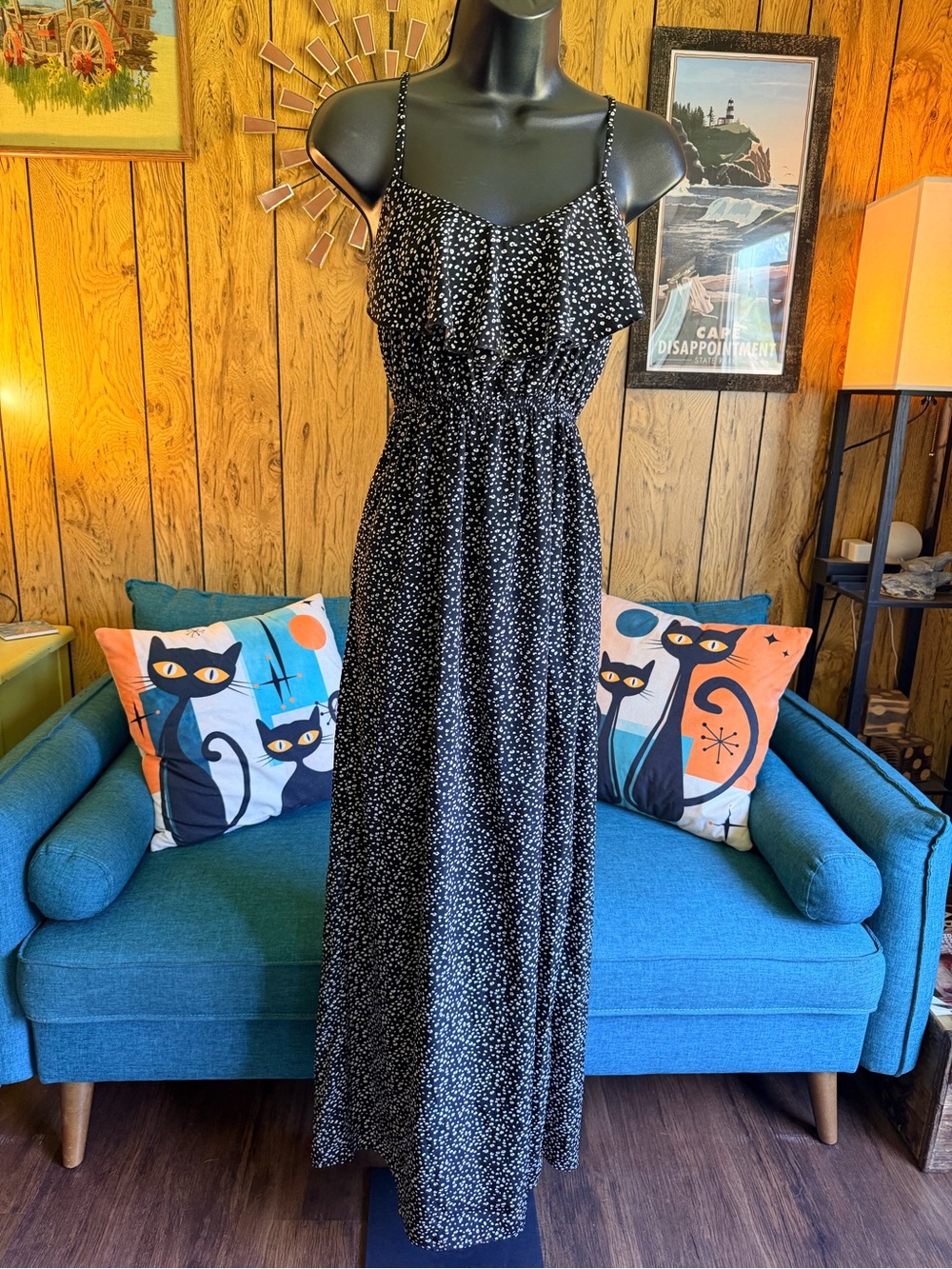 Soprano Ruffled Maxi Dress